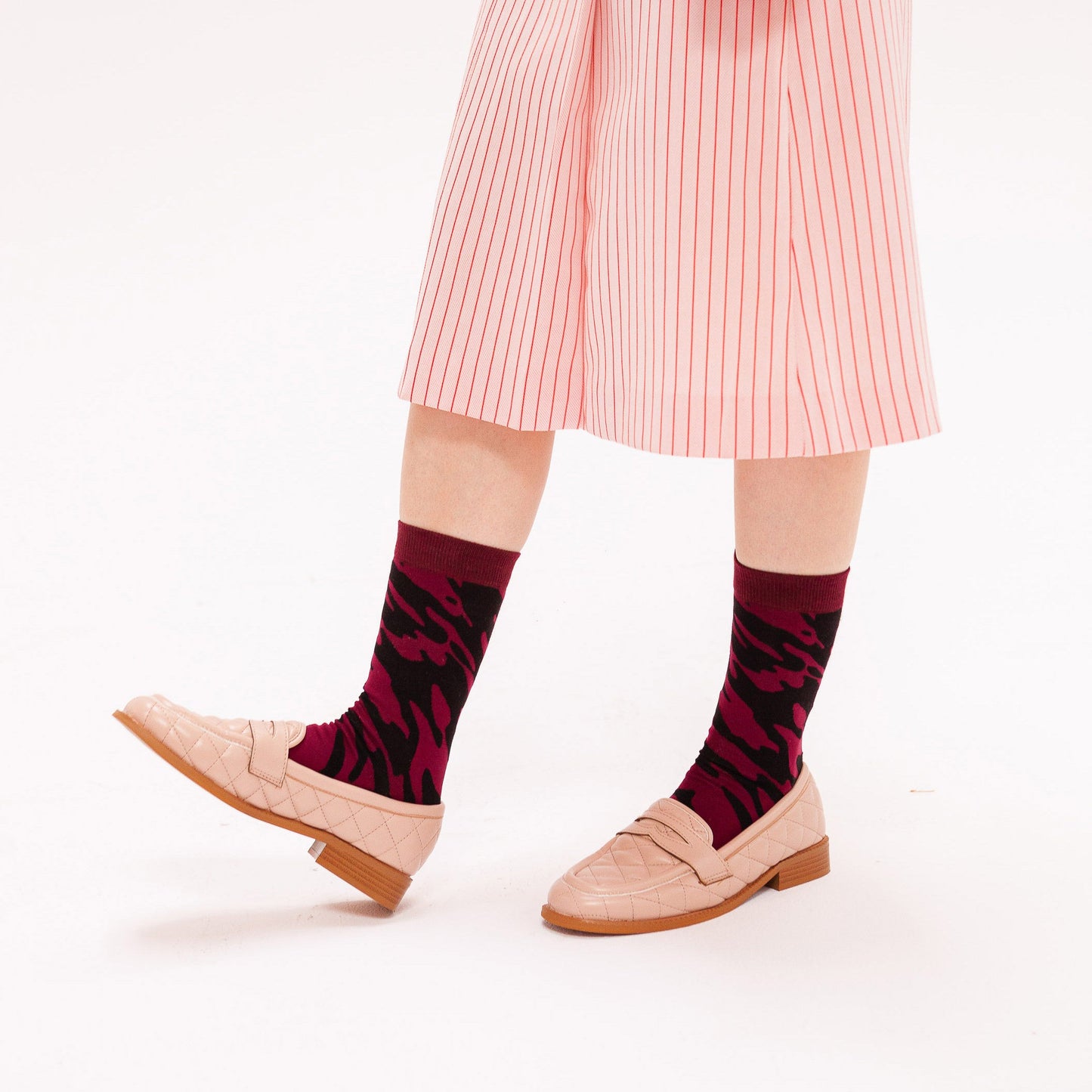 Eat My Socks - Yetişkin Kırmızı Şarap Çorap-4